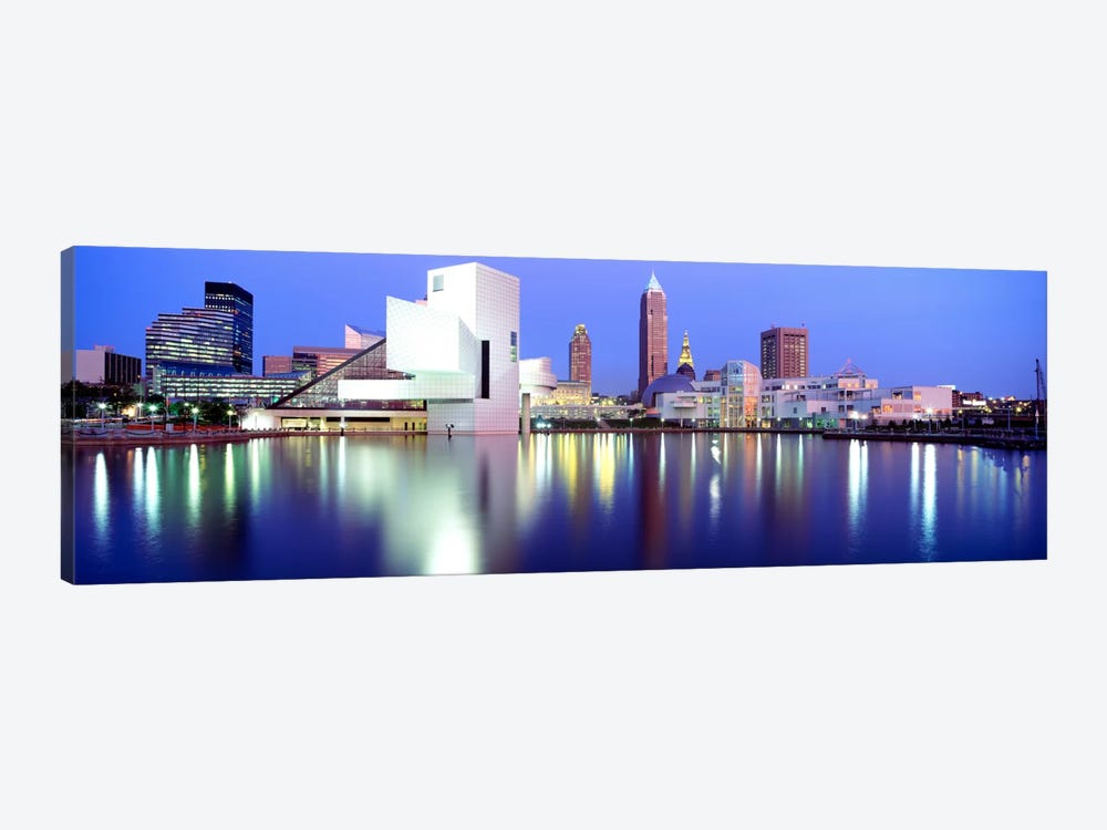 MuseumRock And Roll Hall of Fame, Cleveland, USA by Panoramic Images 1-piece Canvas Print