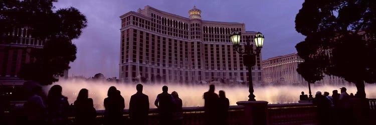 Low angle view of a hotel, Bellagio Resort And Casino, The Strip, Las Vegas, Nevada, USA