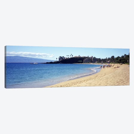 Coastal Landscape, Black Rock Beach, Maui, Hawai'i, USA Canvas Print #PIM8575} by Panoramic Images Canvas Art