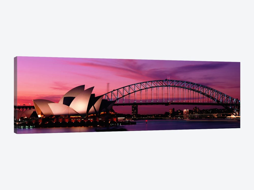Australia, Sydney, sunset by Panoramic Images 1-piece Canvas Art