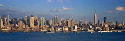New York City NY by Panoramic Images framed canvas print