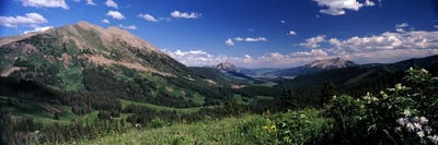 Kebler Pass, Crested Butte, Gunnison County, Colorado, USA by Panoramic Images acrylic art print
