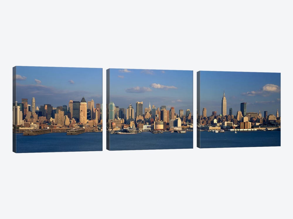 New York City NY by Panoramic Images 3-piece Canvas Art Print