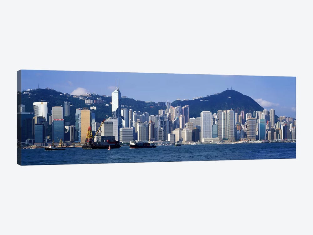 Hong Kong China by Panoramic Images 1-piece Canvas Wall Art