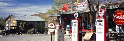 General Store Along U.S. Route 66, Hackberry, Mohave County, Arizona, USA by Panoramic Images canvas print