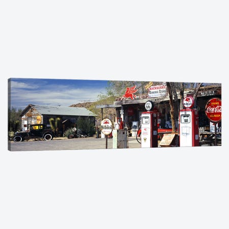 General Store Along U.S. Route 66, Hackberry, Mohave County, Arizona, USA Canvas Print #PIM8624} by Panoramic Images Canvas Wall Art