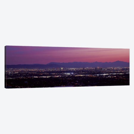 Fuchsia Sunset, Phoenix, Maricopa County, Arizona, USA Canvas Print #PIM8628} by Panoramic Images Canvas Art Print