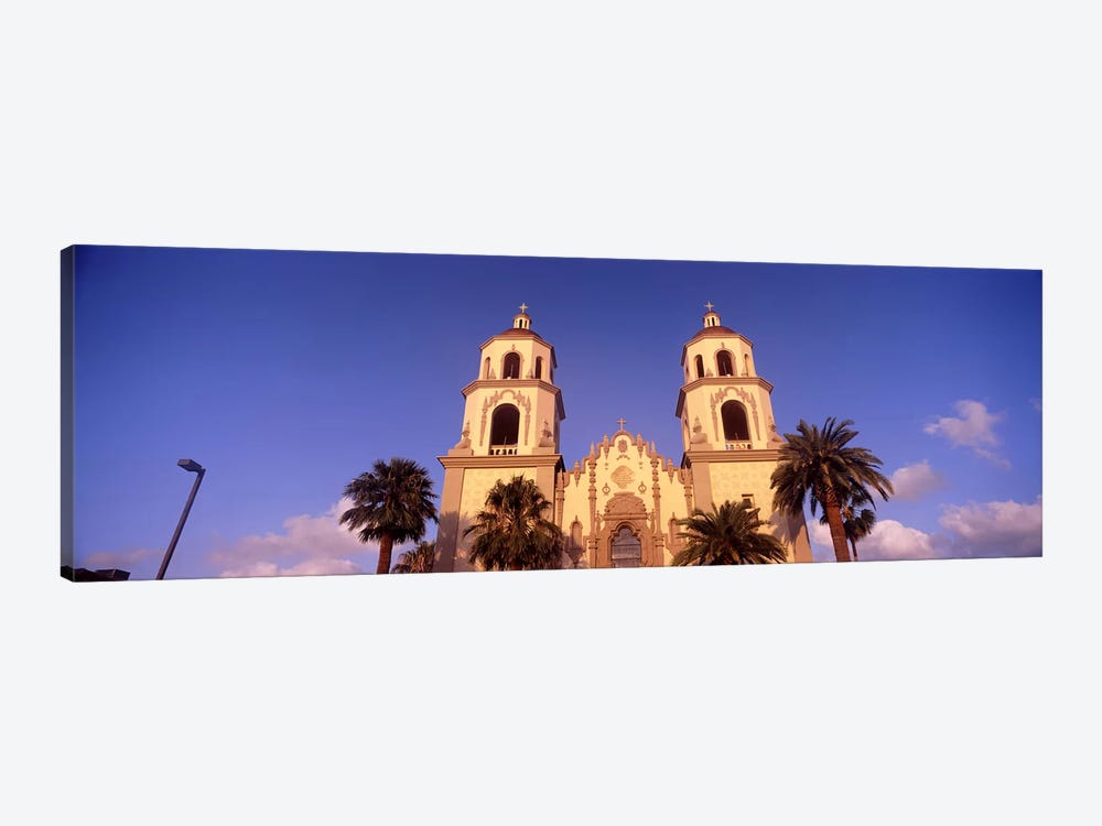 Low angle view of a cathedral, St. Augustine Cathedral, Tucson, Arizona, USA by Panoramic Images 1-piece Canvas Wall Art