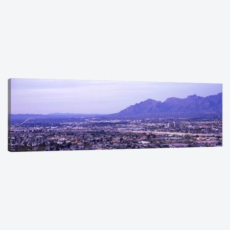 Aerial view of a city, Tucson, Pima County, Arizona, USA Canvas Print #PIM8641} by Panoramic Images Art Print