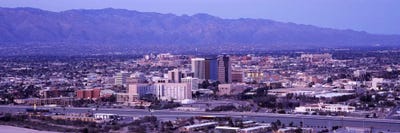 Aerial view of a cityTucson, Pima County, Arizona, USA by Panoramic Images canvas print