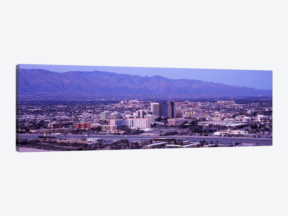 Aerial view of a cityTucson, Pima County, Arizona, USA by Panoramic Images 1-piece Canvas Artwork