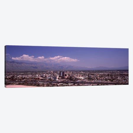Aerial view of a cityTucson, Pima County, Arizona, USA Canvas Print #PIM8644} by Panoramic Images Canvas Wall Art