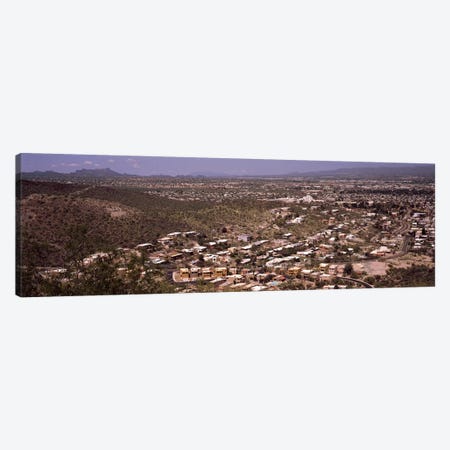 Aerial view of a city, Tucson, Pima County, Arizona, USA #2 Canvas Print #PIM8646} by Panoramic Images Canvas Art