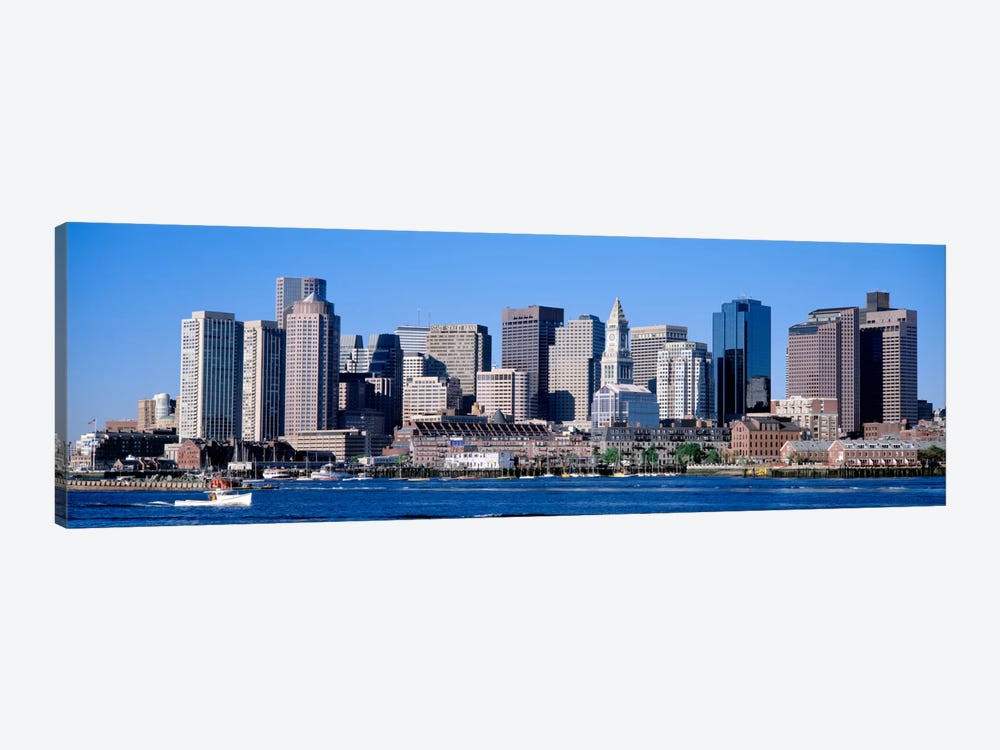 Skyline, Cityscape, Boston, Massachusetts, USA,  by Panoramic Images 1-piece Canvas Wall Art