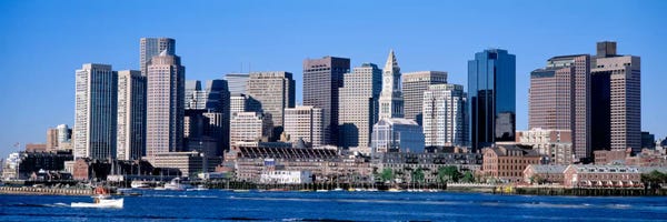Boston: Skyline, Cityscape, Boston, Massachusetts, USA,  by Panoramic Images