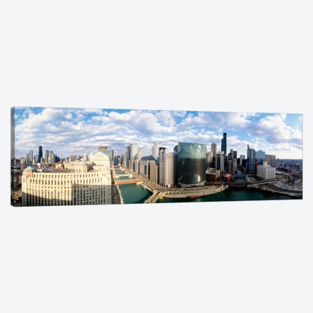 Cityscape Chicago IL USA #2 Canvas Print #PIM867} by Panoramic Images Canvas Print