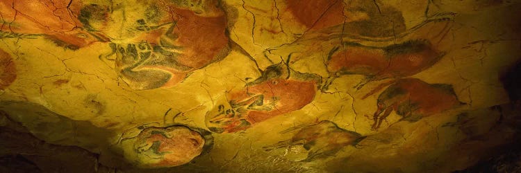 Parietal Paintings, Cave Of Altamira, Near Santillana del Mar, Cantabria, Spain