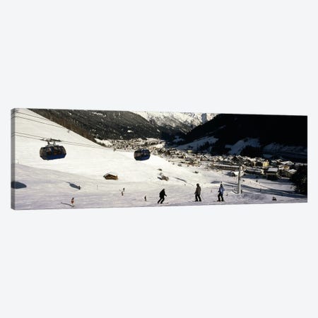 Ski lift in a ski resort, Sankt Anton am Arlberg, Tyrol, Austria Canvas Print #PIM8685} by Panoramic Images Canvas Art