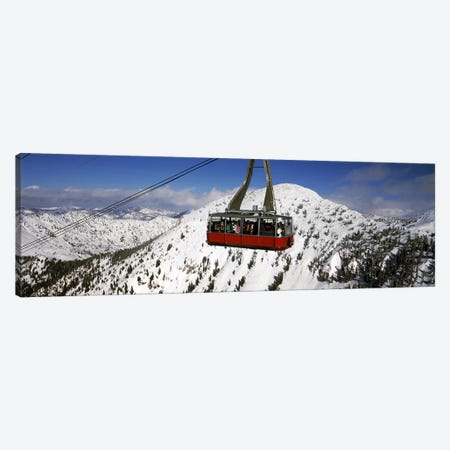 Overhead cable car in a ski resortSnowbird Ski Resort, Utah, USA Canvas Print #PIM8688} by Panoramic Images Canvas Print