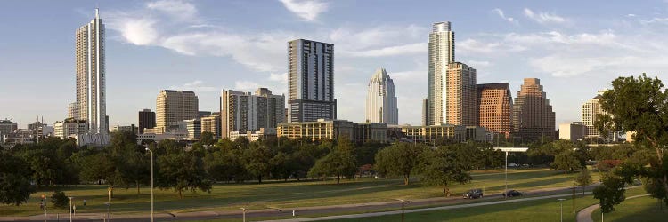 Buildings in a city, Austin, Travis County, Texas, USA by Panoramic Images wall art
