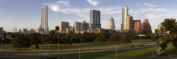 Austin: Buildings in a city, Austin, Travis County, Texas, USA #2 by Panoramic Images