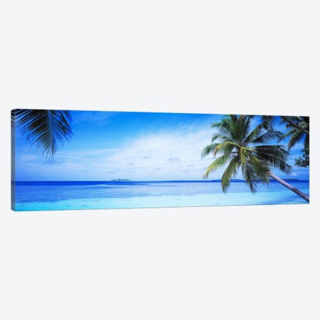 Tropical Seascape, Indian Ocean Canvas Print #PIM870} by Panoramic Images Canvas Art Print