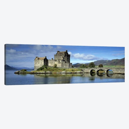 Eilean Donan Castle, Kintail National Scenic Area, Highland, Scotland, United Kingdom Canvas Print #PIM8719} by Panoramic Images Canvas Art Print
