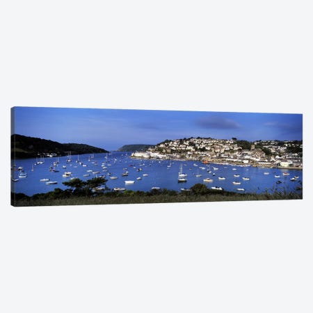 Harbour And Waterfront Architecture, Salcombe, South Hams, Devon, England, United Kingdom Canvas Print #PIM8720} by Panoramic Images Canvas Art