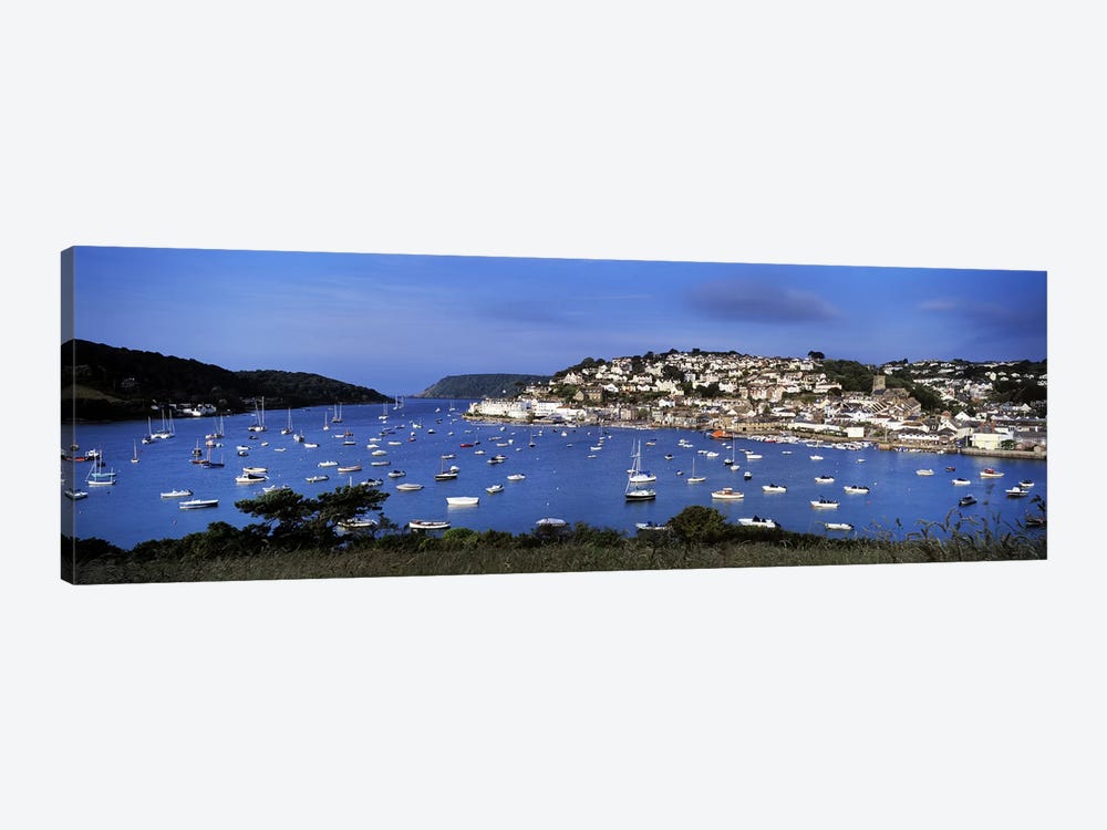 Harbour And Waterfront Architecture, Salcombe, South Hams, Devon, England, United Kingdom by Panoramic Images 1-piece Canvas Artwork