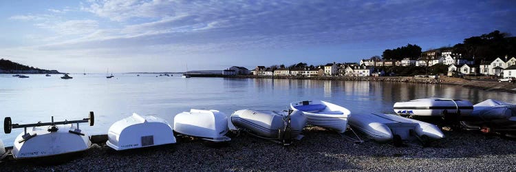 Boats on the beach, Instow, North Devon, Devon, England