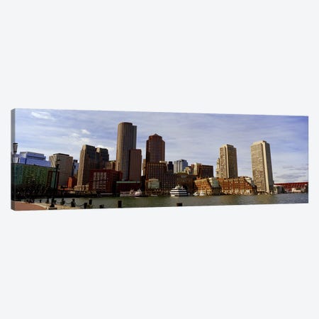 City at the waterfront, Fan Pier, Boston, Suffolk County, Massachusetts, USA 2010 Canvas Print #PIM8733} by Panoramic Images Canvas Art Print