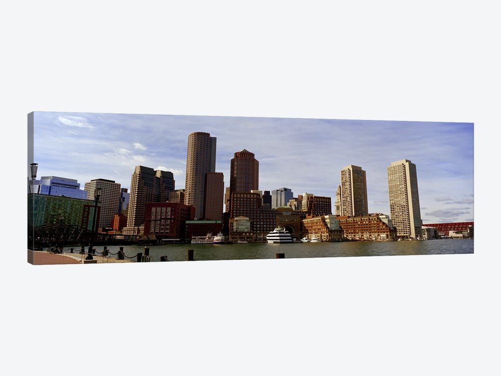 City at the waterfront, Fan Pier, Boston, Suffolk County, Massachusetts, USA 2010 by Panoramic Images 1-piece Canvas Artwork