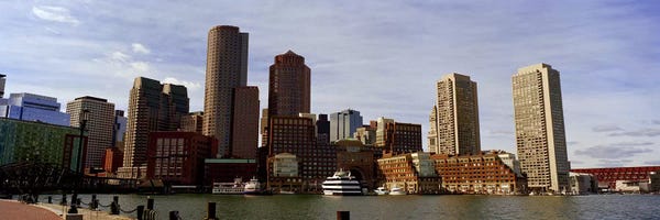 Massachusetts: City at the waterfront, Fan Pier, Boston, Suffolk County, Massachusetts, USA 2010 by Panoramic Images