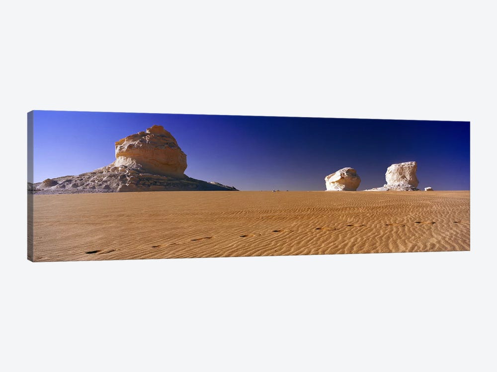 Rock formations in a desertWhite Desert, Farafra Oasis, Egypt by Panoramic Images 1-piece Art Print
