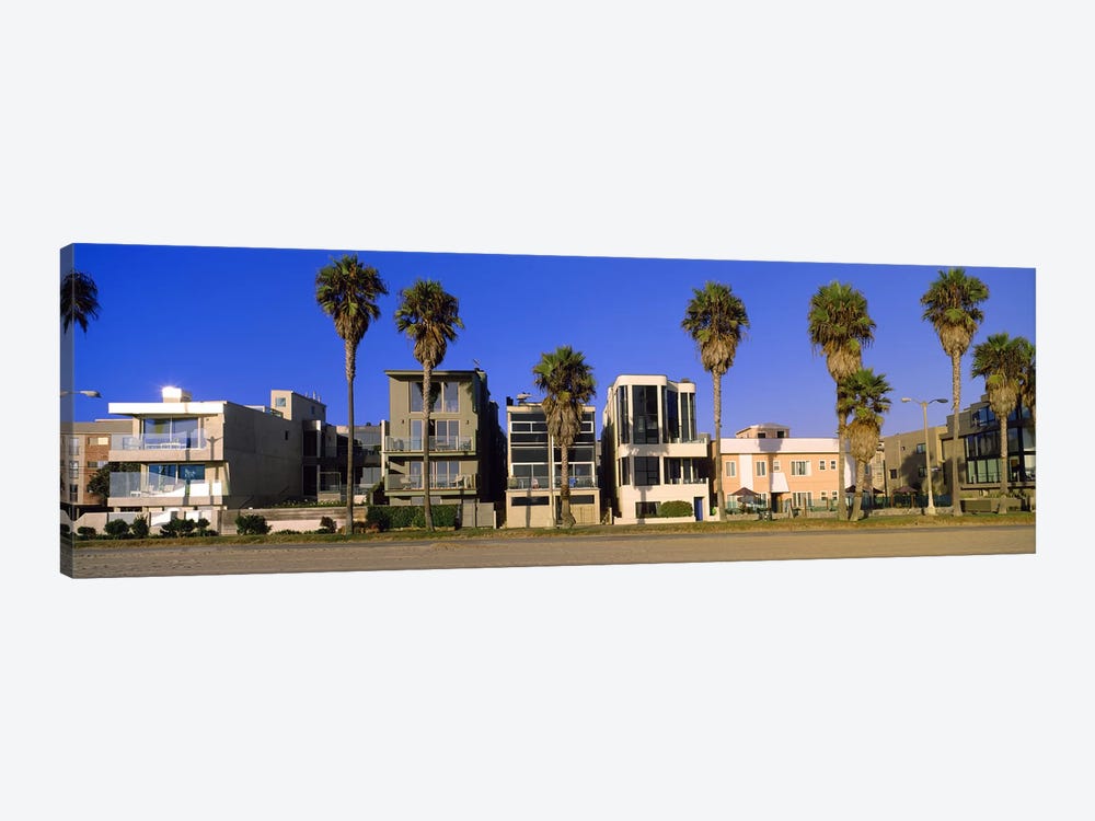 Buildings in a city, Venice Beach, City of Los Angeles, California, USA by Panoramic Images 1-piece Canvas Art Print