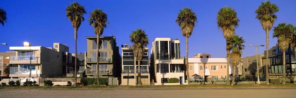 Los Angeles: Buildings in a city, Venice Beach, City of Los Angeles, California, USA by Panoramic Images