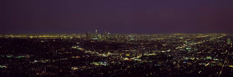High angle view of a cityscape, Los Angeles, California, USA by Panoramic Images wall art