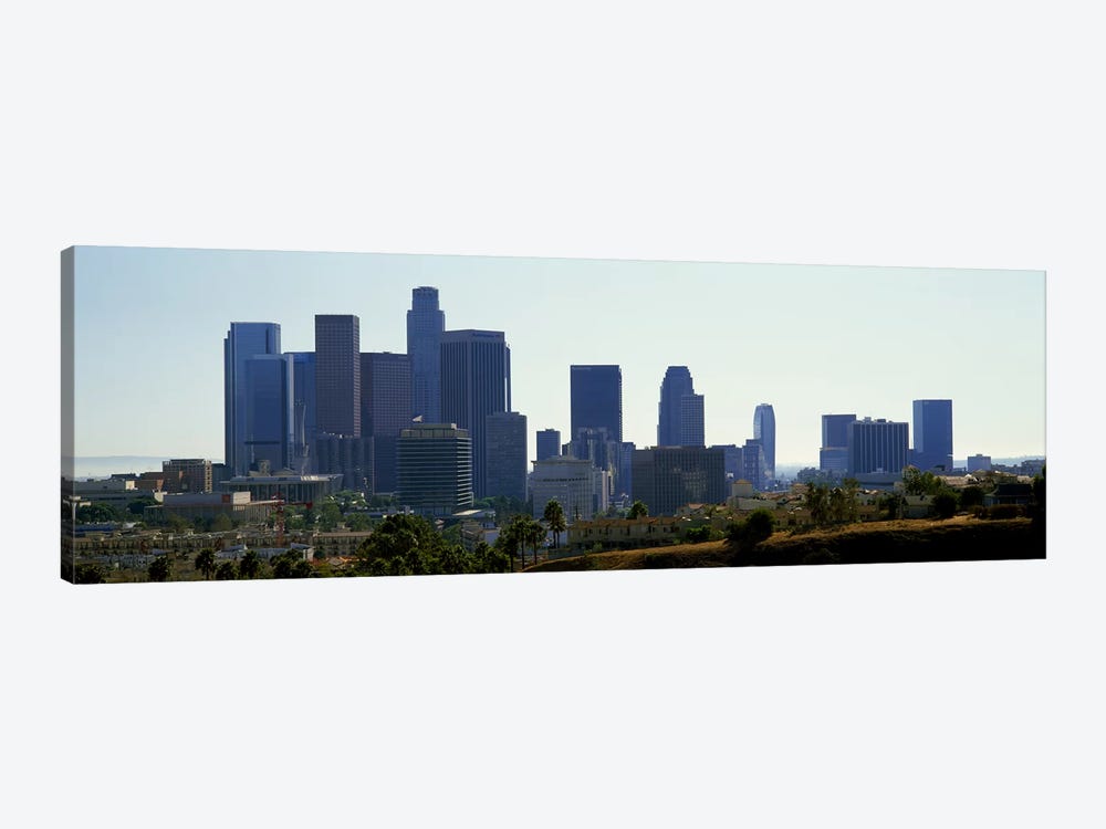Skyscrapers in a city, Los Angeles, California, USA 2009 by Panoramic Images 1-piece Canvas Art