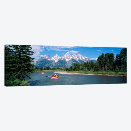 Rafters Grand Teton National Park WY USA Canvas Print #PIM878} by Panoramic Images Canvas Print