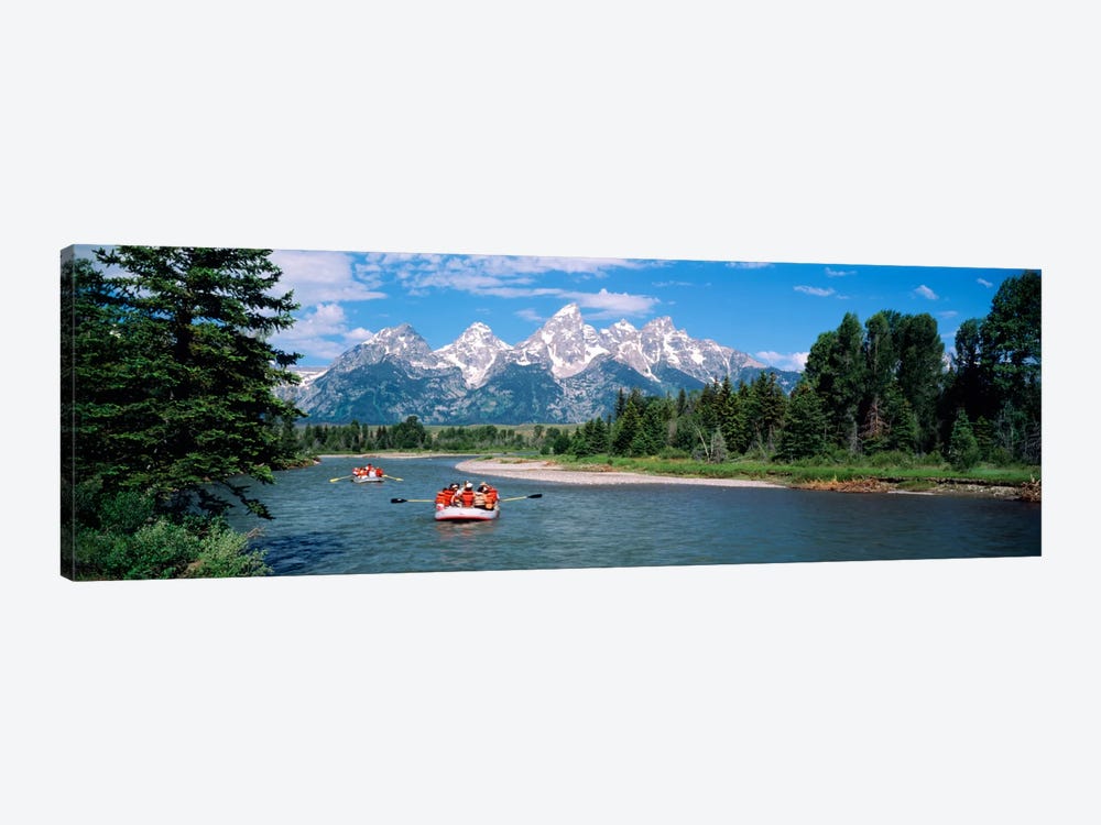 Rafters Grand Teton National Park WY USA by Panoramic Images 1-piece Canvas Art
