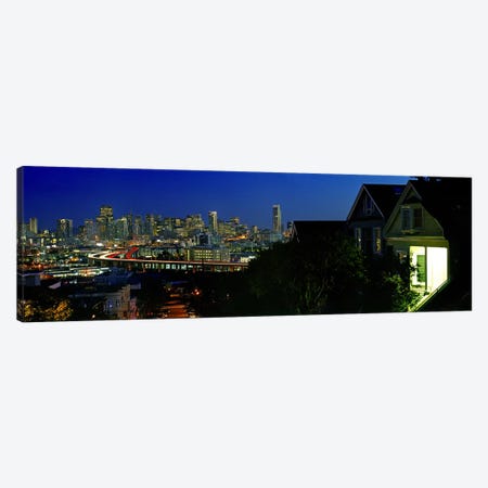 Buildings in a city, San Francisco, California, USA 2009 Canvas Print #PIM8805} by Panoramic Images Canvas Artwork