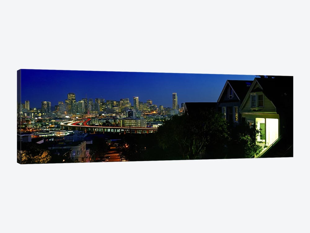 Buildings in a city, San Francisco, California, USA 2009 by Panoramic Images 1-piece Art Print