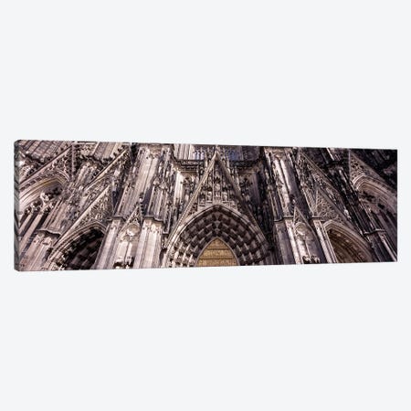 Architectural detail of a cathedralCologne Cathedral, Cologne, North Rhine Westphalia, Germany Canvas Print #PIM8835} by Panoramic Images Canvas Art Print