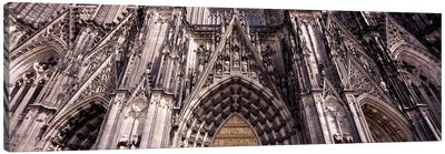 Architectural detail of a cathedralCologne Cathedral, Cologne, North Rhine Westphalia, Germany Canvas Art Print - Cologne