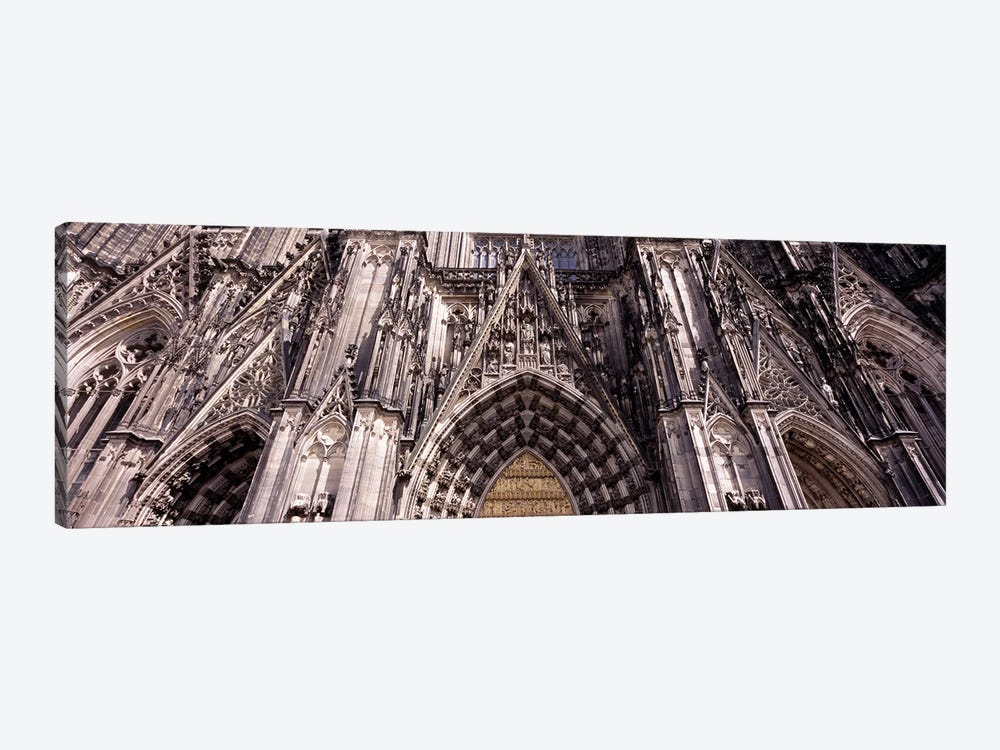 Architectural detail of a cathedralCologne Cathedral, Cologne, North Rhine Westphalia, Germany by Panoramic Images 1-piece Canvas Wall Art