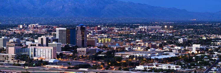 Aerial view of a city, Tucson, Pima County, Arizona, USA 2010