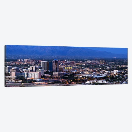 Aerial view of a city, Tucson, Pima County, Arizona, USA 2010 Canvas Print #PIM8849} by Panoramic Images Canvas Art Print