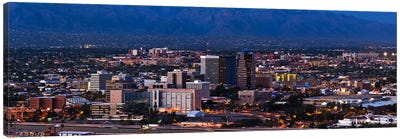 Aerial view of a city, Tucson, Pima County, Arizona, USA 2010 #2 Canvas Art Print - Tucson Art