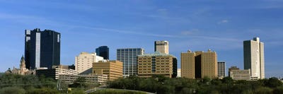 Buildings in a city, Fort Worth, Texas, USA #2 by Panoramic Images canvas print
