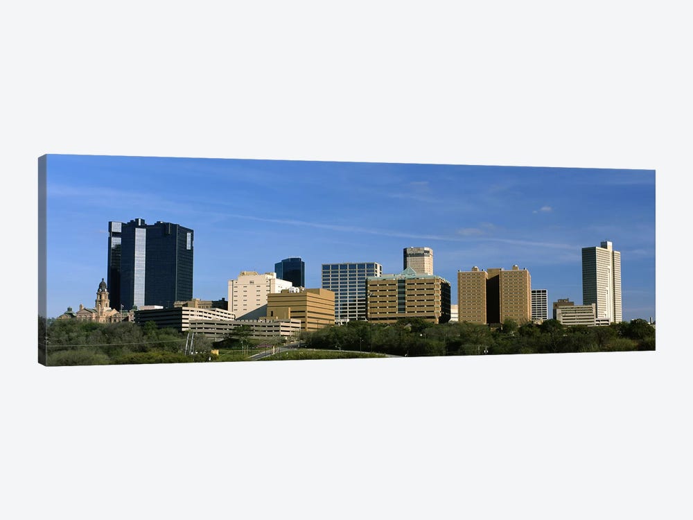 Buildings in a city, Fort Worth, Texas, USA #2 by Panoramic Images 1-piece Canvas Wall Art